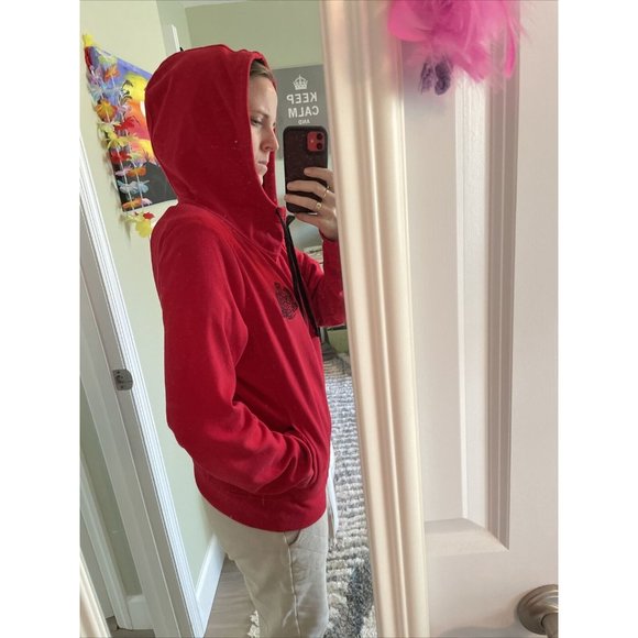 Ralph Lauren LRL Lauren Active Large fits med/small red & black full zip Sweater - Picture 10 of 10